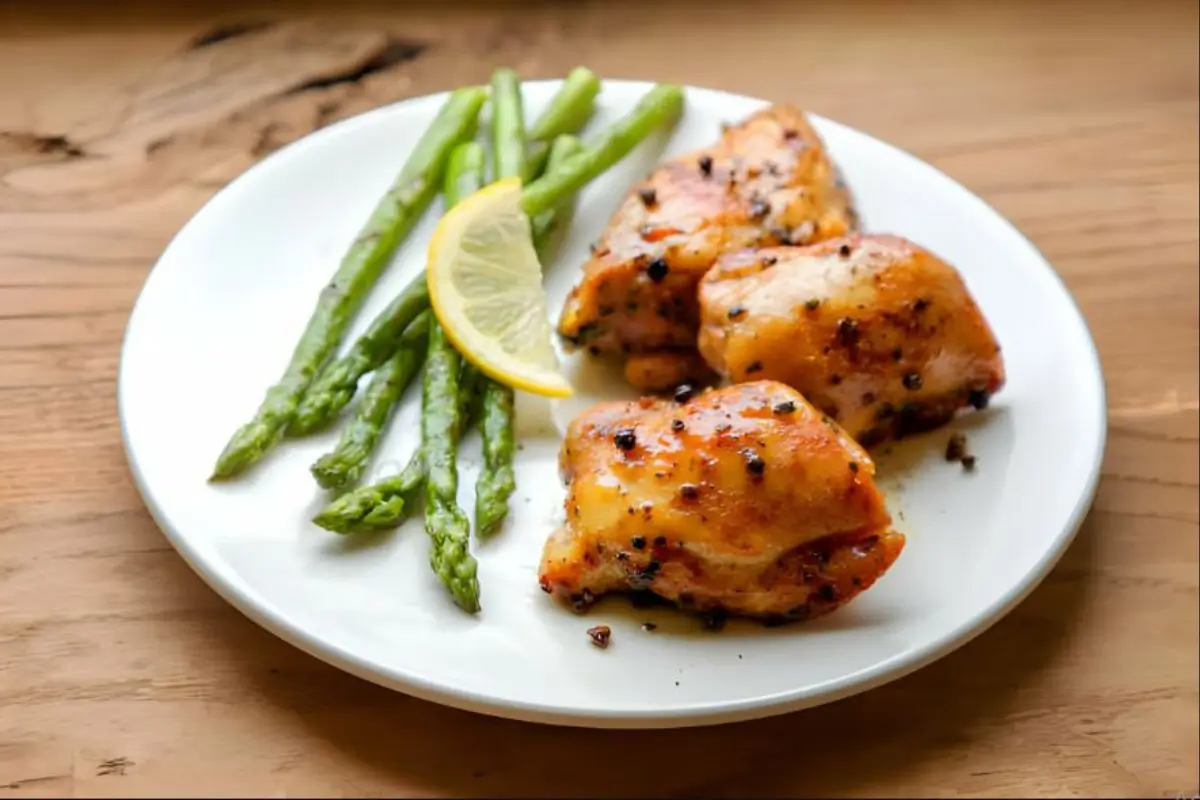 Explore our easy and flavorful Sheet Pan Miso Honey Chicken and Asparagus recipe. Perfect for quick, healthy dinners. Ready in 30 minutes!